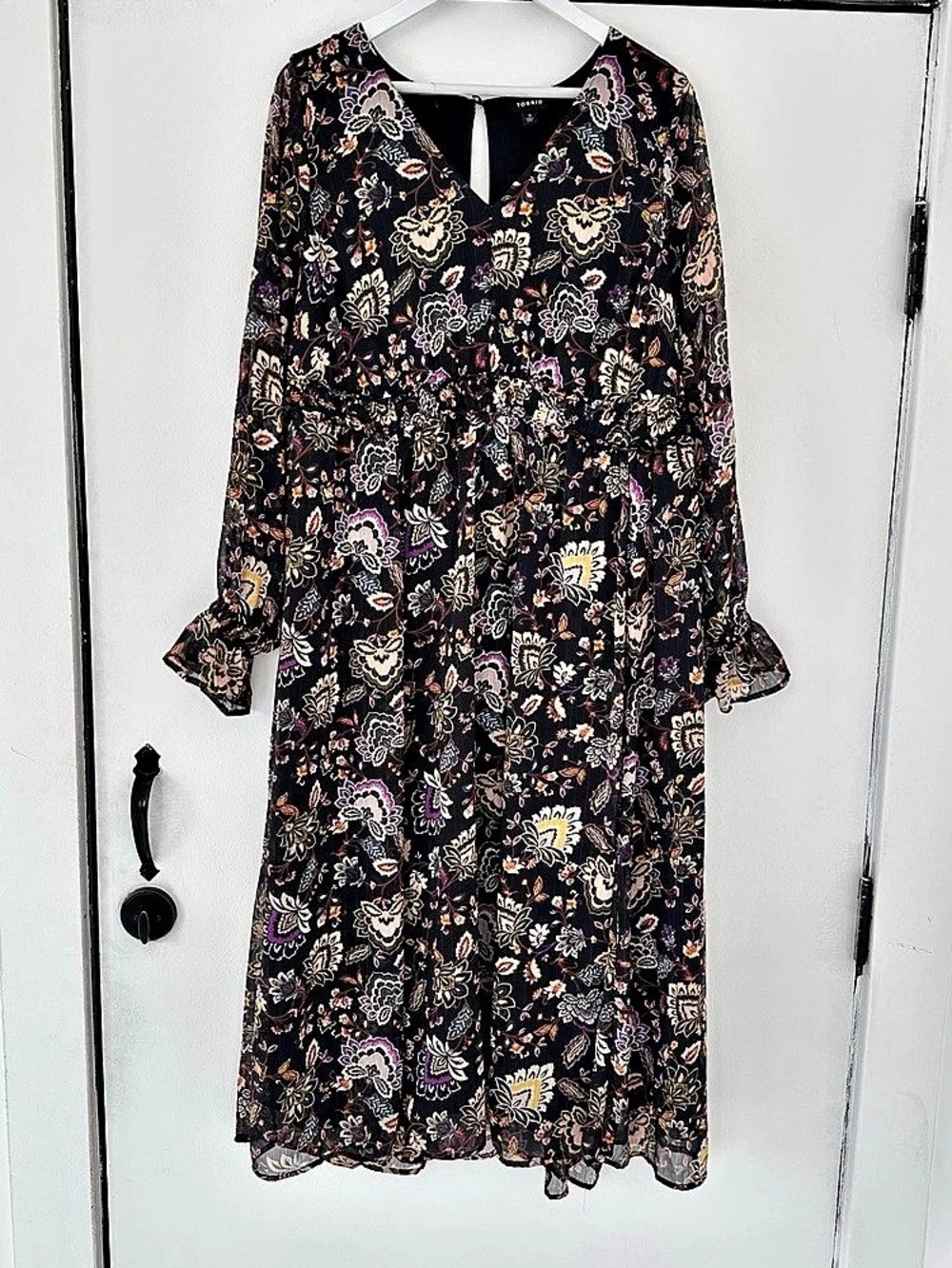 Torrid Floral Midi Dress